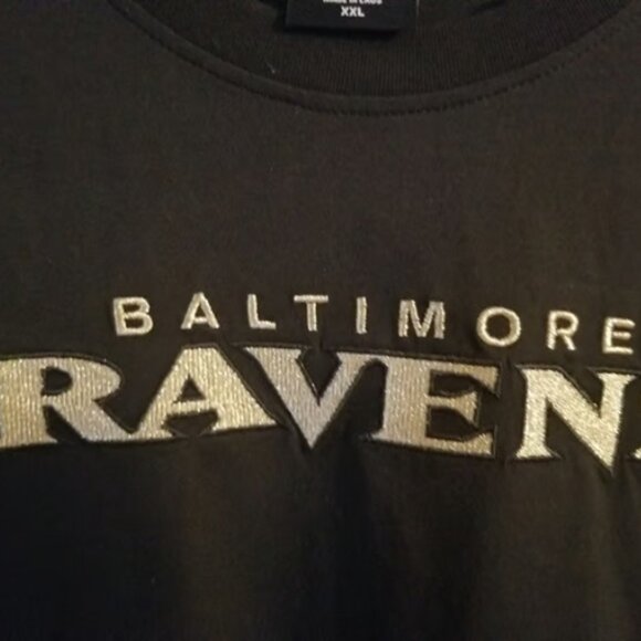 New Era Baltimore Ravens Black T-Shirt, XXL - Picture 1 of 6